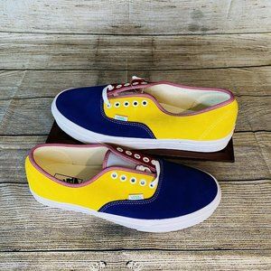 Vans Authentic Sunshine Skater Shoes Size 11 Multicolor Men’s VN0A2Z5IWNY Yellow